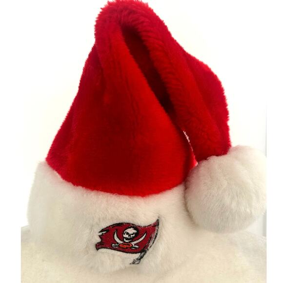 Christmas Buccaneers Santa hat in great condition holidays football NFL - Picture 4 of 4